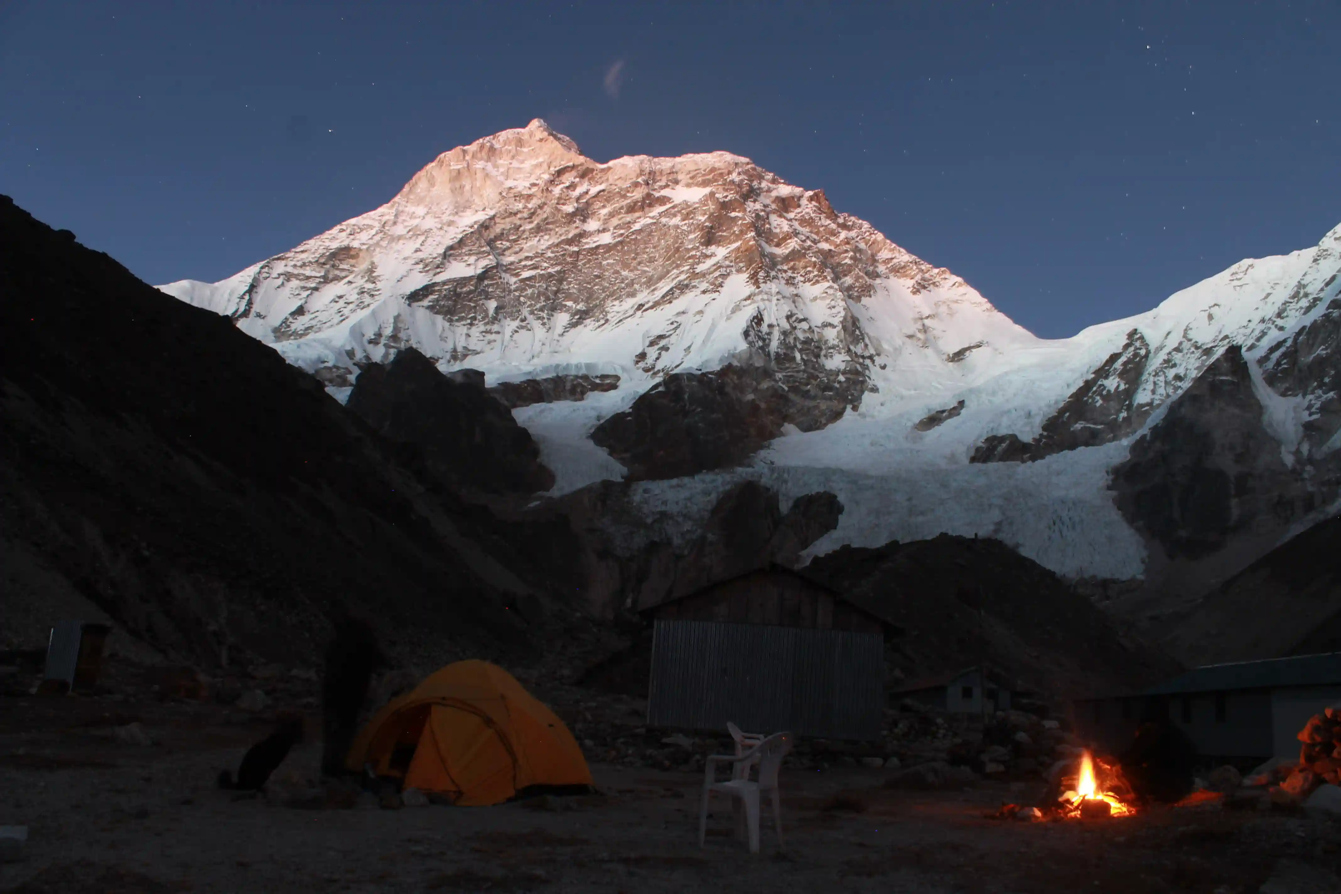Makalu base camp