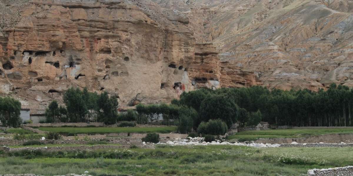 Cave in Mustang