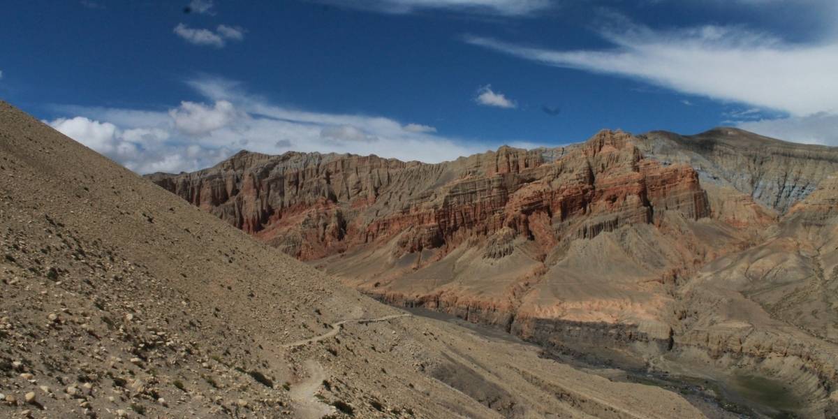 Landscape of Upper Mustang